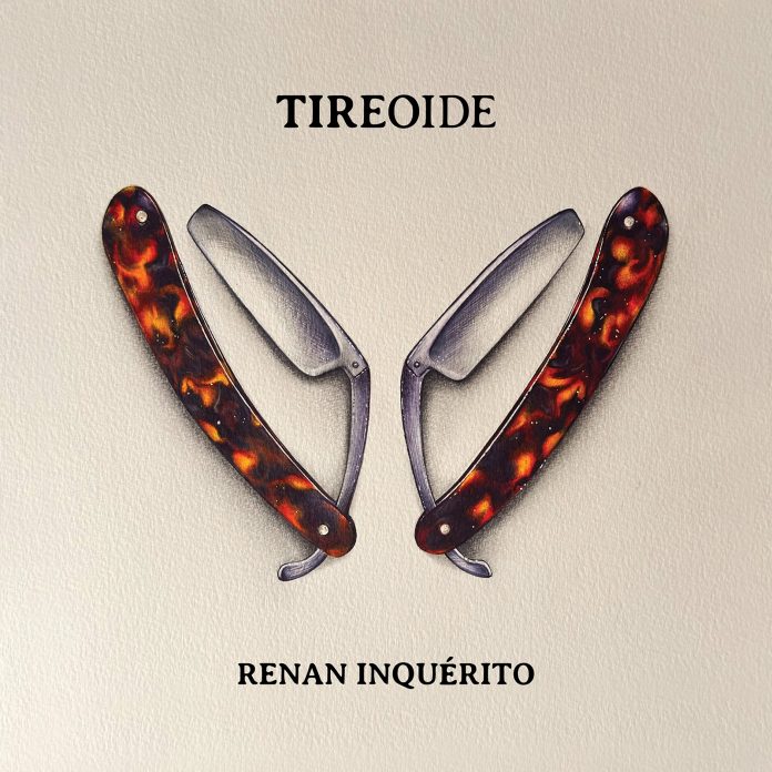 capa-do-album-tireoide-de-renan-inquerito-ilustracao-por-du-dominici-e-designer-por-pepe-ferreira