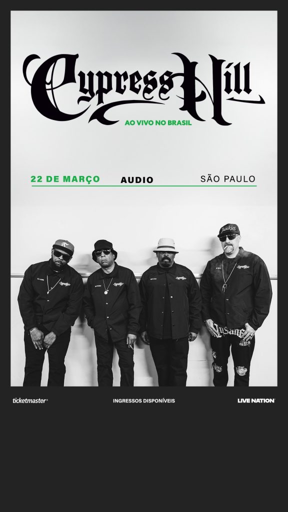 Banda de hip hop Cypress Hill se apresenta neste domingo na Audio, em São Paulo