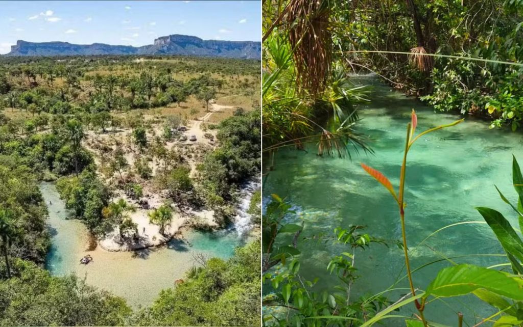 Águas cristalinas e paisagens memoráveis: descubra oásis no meio do cerrado no TO
