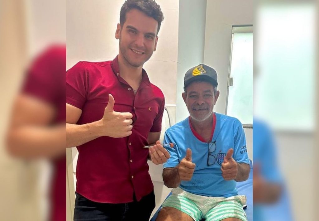 Amor ao próximo e influência da irmã: quem é o médico que teve despedida de crianças em postinho no TO