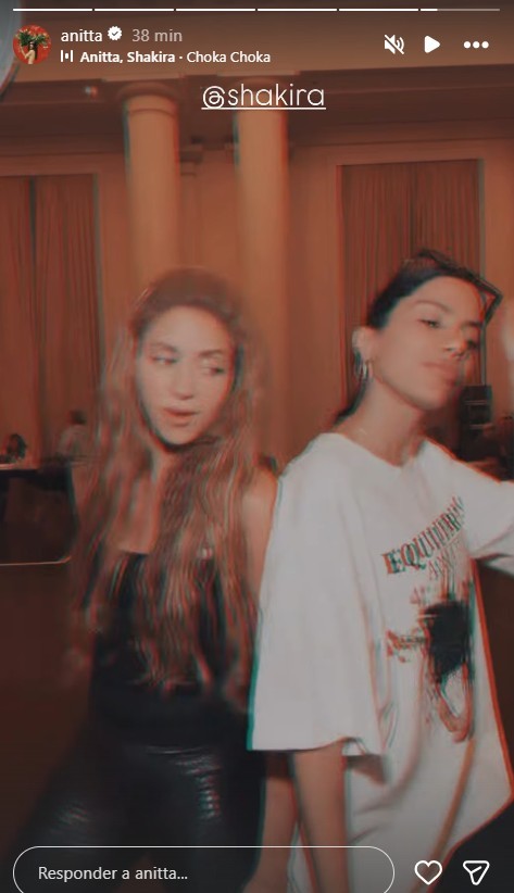 ‘Choka Choka’: Anitta vai cantar com Shakira no Rio e posta vídeo de ‘ensaio’ no Copacabana Palace