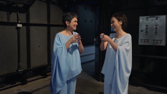 Tatá Werneck e Sandra Annenberg se encontram após imitação viral: ‘Estou diante de um espelho’