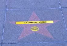 Glória Menezes entrou para a ‘Calçada da Fama’ dos Estúdios Globo na semana passada