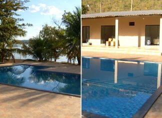 Aposentado investe R$ 500 mil em pousada e vê sonho ser demolido às margens do lago de usina no TO