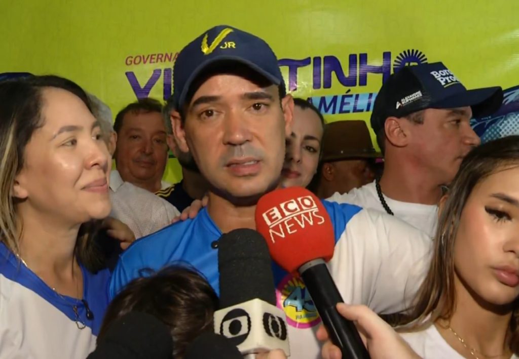 Vicentinho amplia votação no 2º turno e se torna o governador mais votado do Tocantins; veja evolução